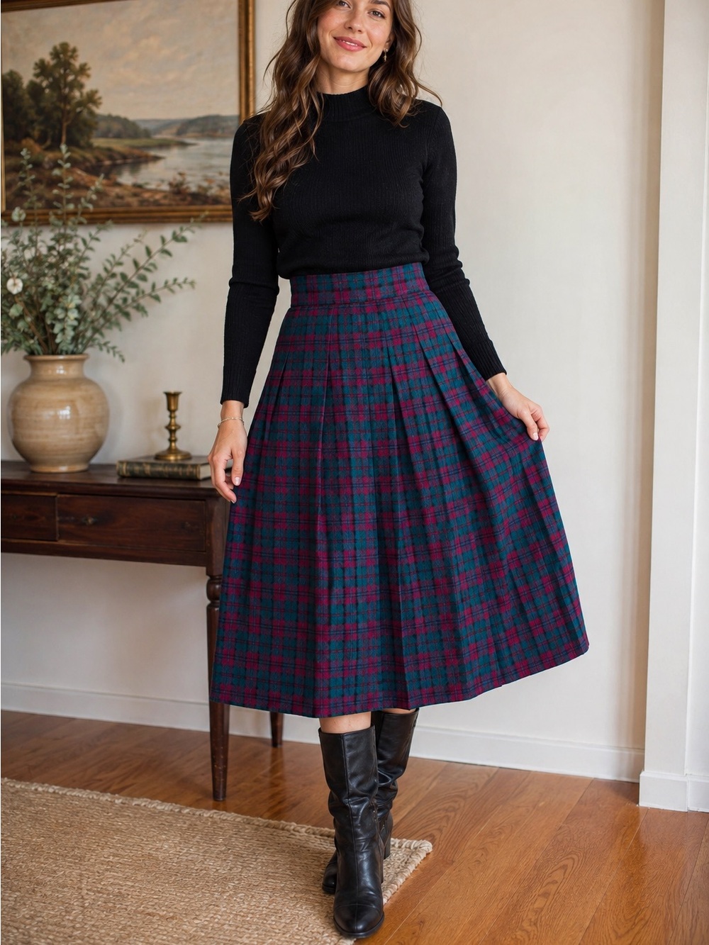 Vintage Pendleton skirt